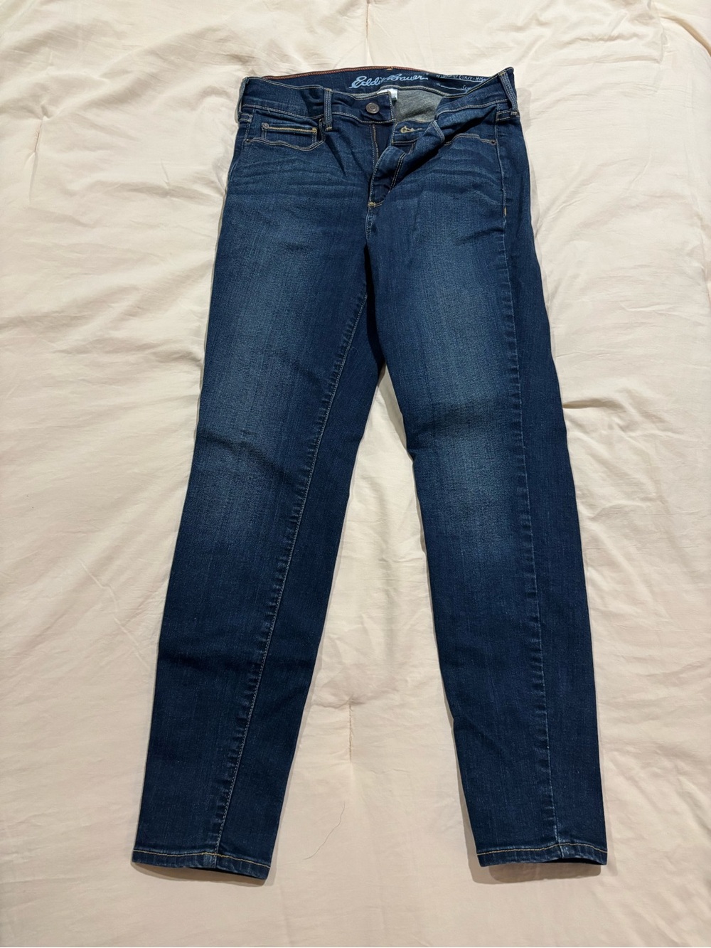 Eddie Bauer Women's Dark Blue Skinny Jeans
